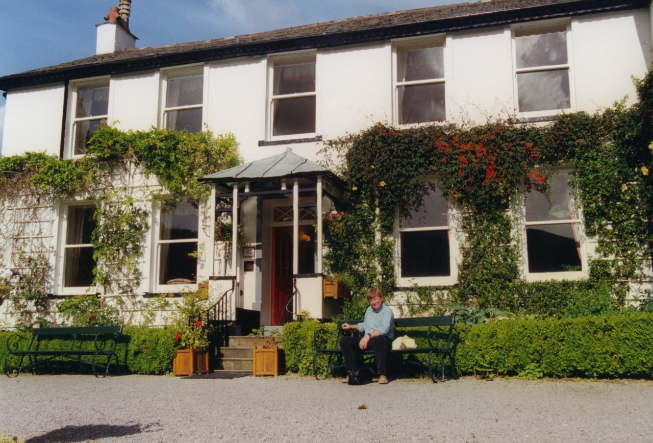 A and M on way to Scotland- Dalehead at Thirlmere- 7-10-99